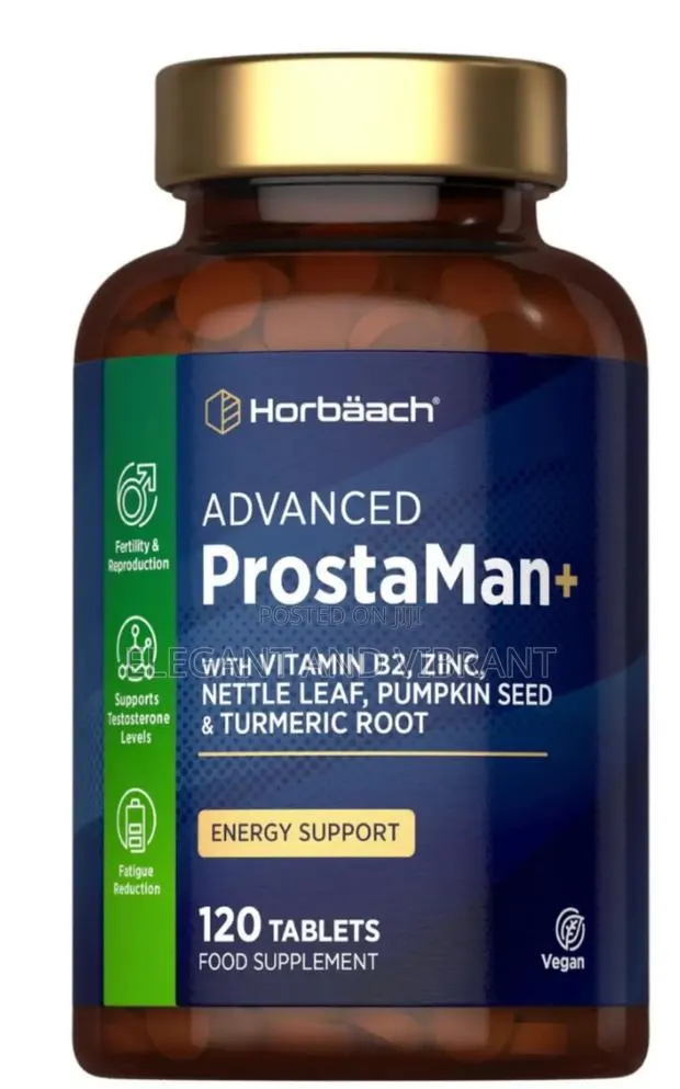 Advanced Prostaman+ Supplement For Men | 120 Tablets · Photo 1