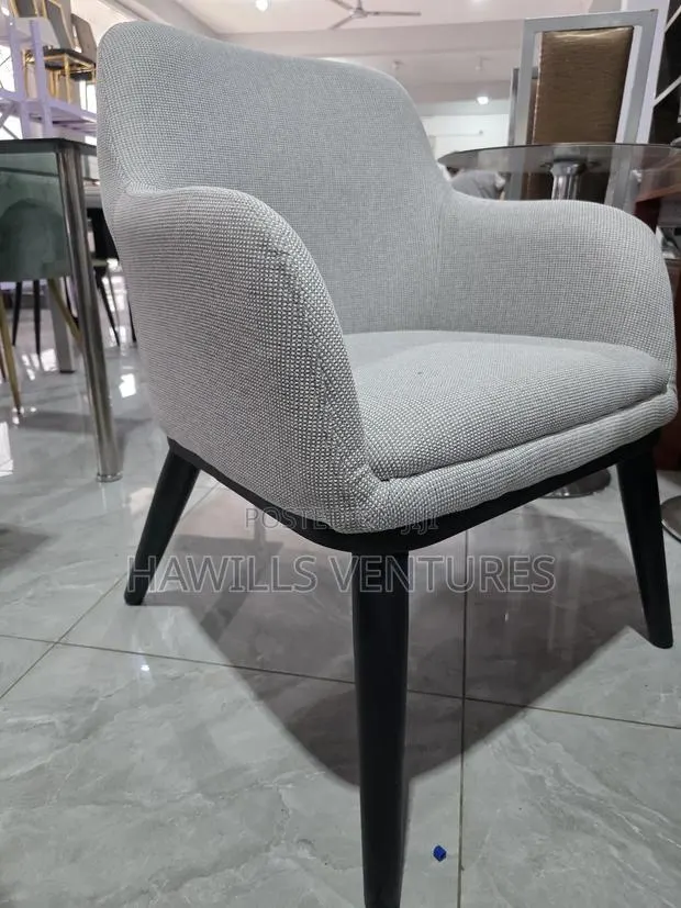 Dining Fabric Woven Dining Chair · Photo 1