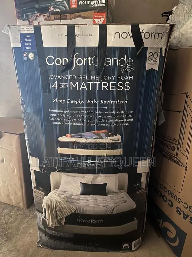 Novaform 14-Inch Compressed Gel Memory Foam Mattress · Photo 1