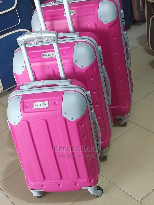 Unisex Plastic Travelling Bags Set 3in1 · Photo 1