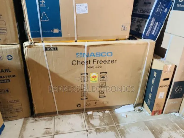 Lovely New Single Door Nasco 380ltrs Chest Freezer- NAS-420 · Photo 1