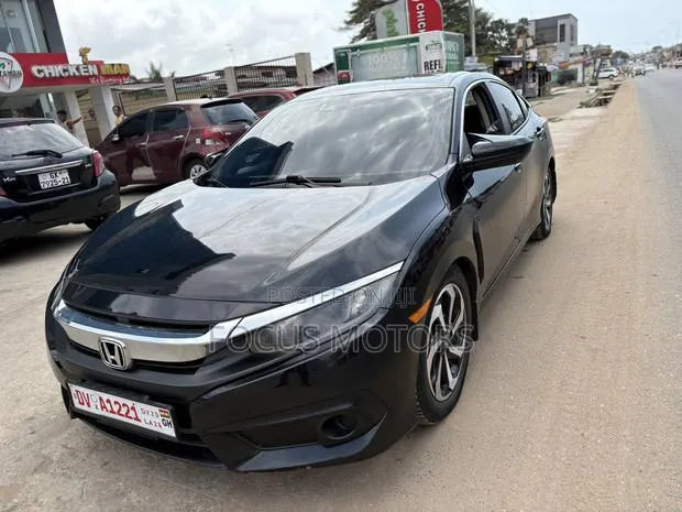 Honda Civic 2017 Black · Photo 1