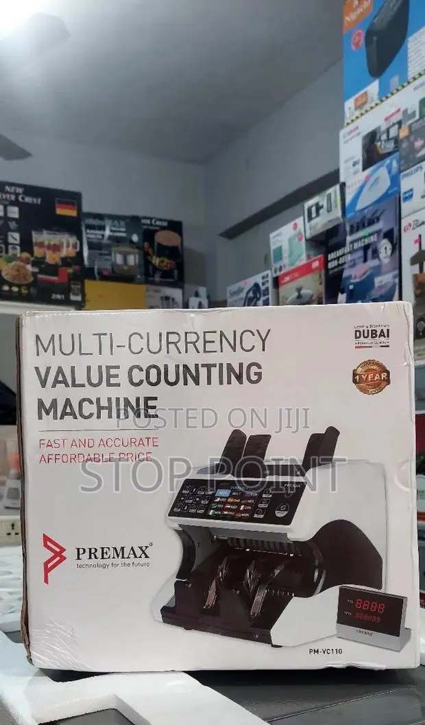 Multi-Currency Value Money Counting Machine · Photo 1