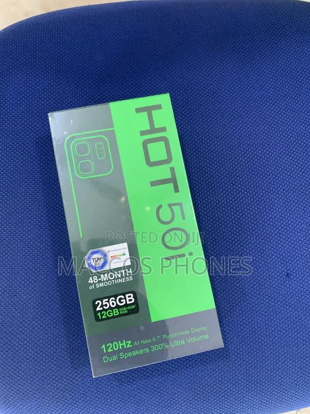 New Infinix Hot 50i 256 GB Black · Photo 1