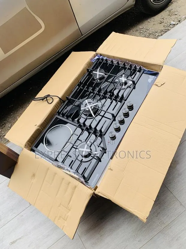 Very Cool Price Kenwood Gas Electric 4-1 90cm Black · Photo 1