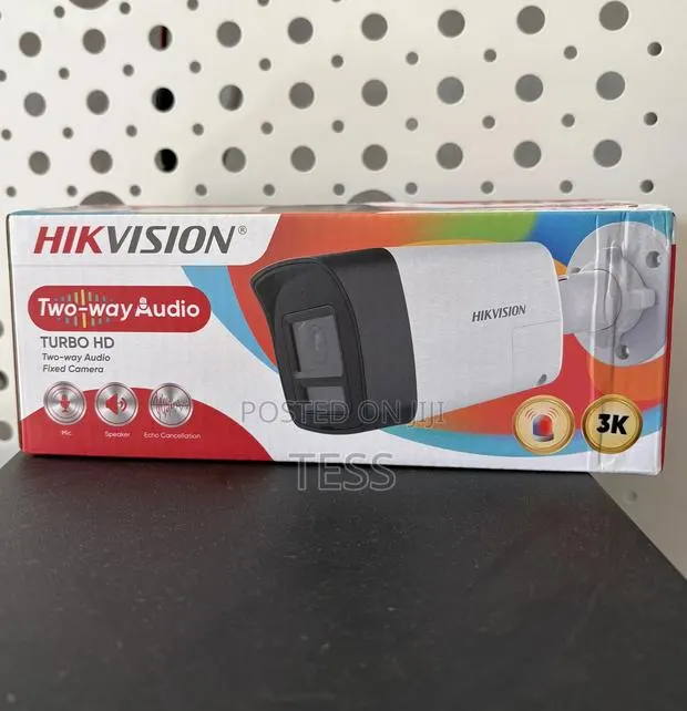 Hikvision Camera /5mp 2 Way Audio Bullet Ds-2ce16k0t-LPXTS · Photo 1