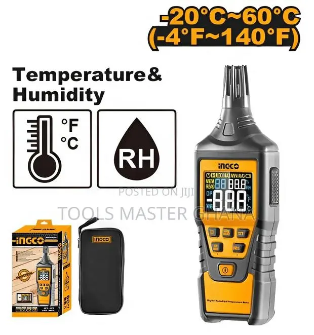 Digital Humidity & Temperature Meter - Hetht01 · Photo 1