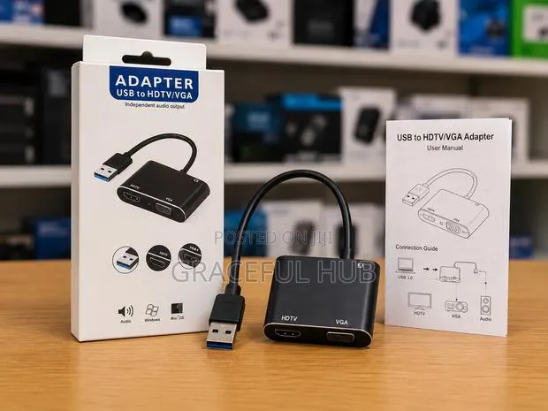 USB to Hdmi/Vga Adapter · Photo 1