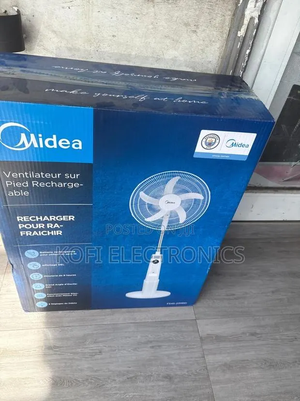 Say Goodbye to Heat With This Long-Lasting Rechargeable Fan From Midea · Photo 1
