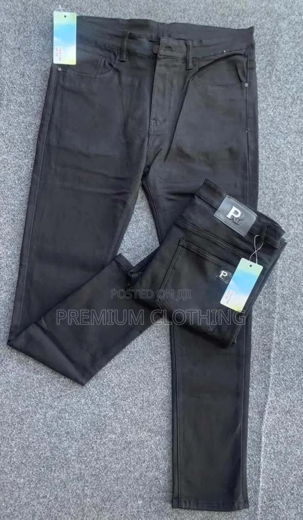 Brand New Black Jeans Trousers Instocked (Men) · Photo 1