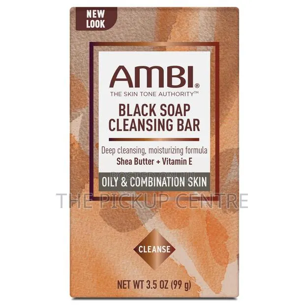 Ambi - African Black Soap Face Body Bar 150g · Photo 1