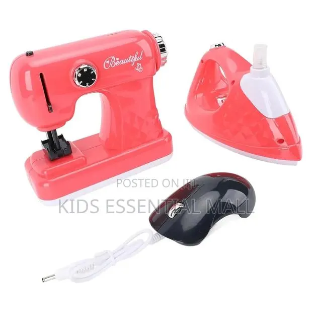 Kids Sewing Machine and Iron · Photo 1