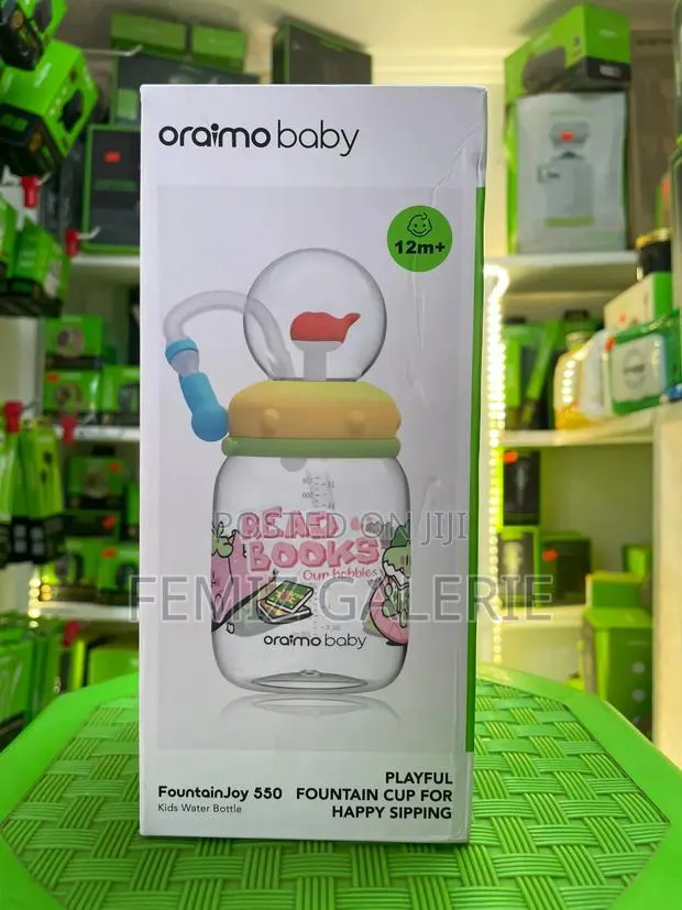 Oraimo FountainJoy 550 550ml LeakProof Tritan Design Kids Water Bottle · Photo 1