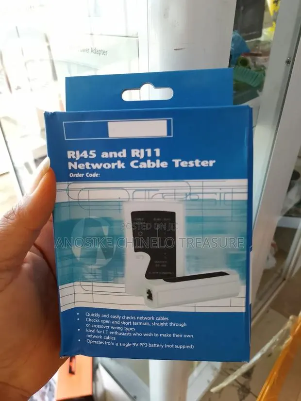 Rj45 And Rj11 Network Cable Tester · Photo 1
