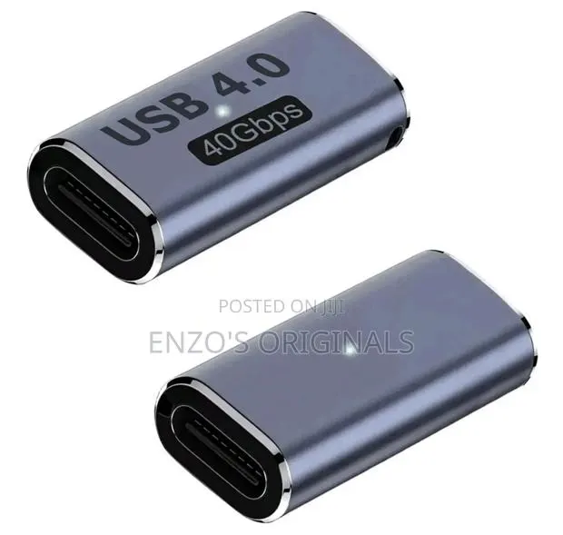 Usb-C Extender Joiner Extention Female to Female 240watt 40gbps New · Photo 1