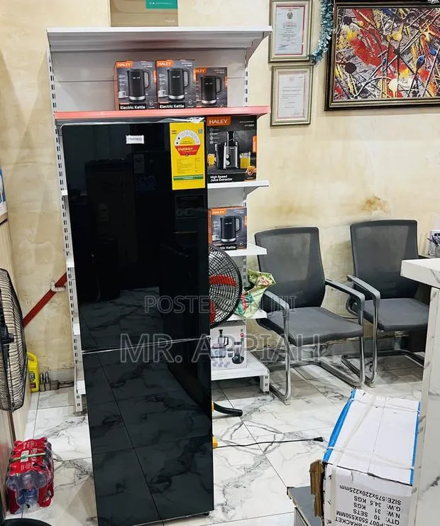 Order Durable Nasco Nasd2-24fl 2 Door Fridge(196L) Black · Photo 1