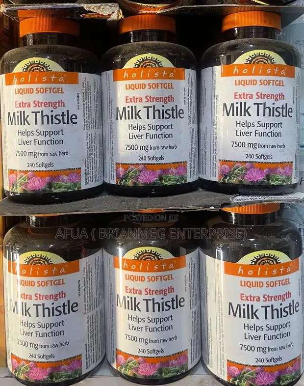 Holista Extra Strength Milk Thistle 250 Mg - 240 Softgels · Photo 1