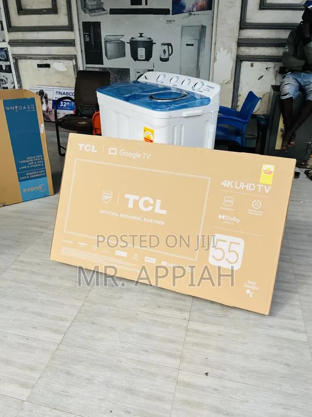 TCL 55′′ Ultra Hd Smart Digital Satellite Tv (Tcl 55p635) · Photo 1