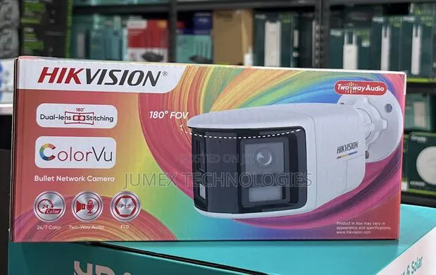 Hikvision Dual-Lens Stitching 180° Camera Ds-2cd1t67g2hp-Liuf/SRB · Photo 1