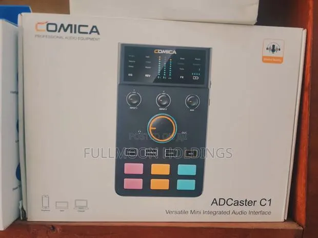 Comica Adcaster C1 Live Sound Card for Phones and Laptop, Pc Interface · Photo 1