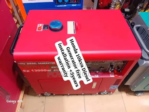 Power for Innovation Honda Diesel Generator 10kva Silent · Photo 1