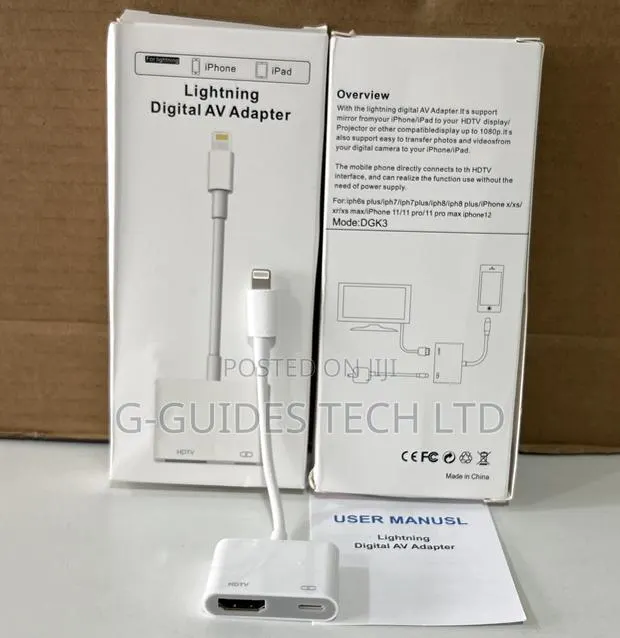 Lightning to Hdmi Adapter, iPhone to Hdmi Adapter · Photo 1