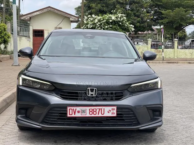 Honda Civic EX-L 2022 Gray · Photo 1
