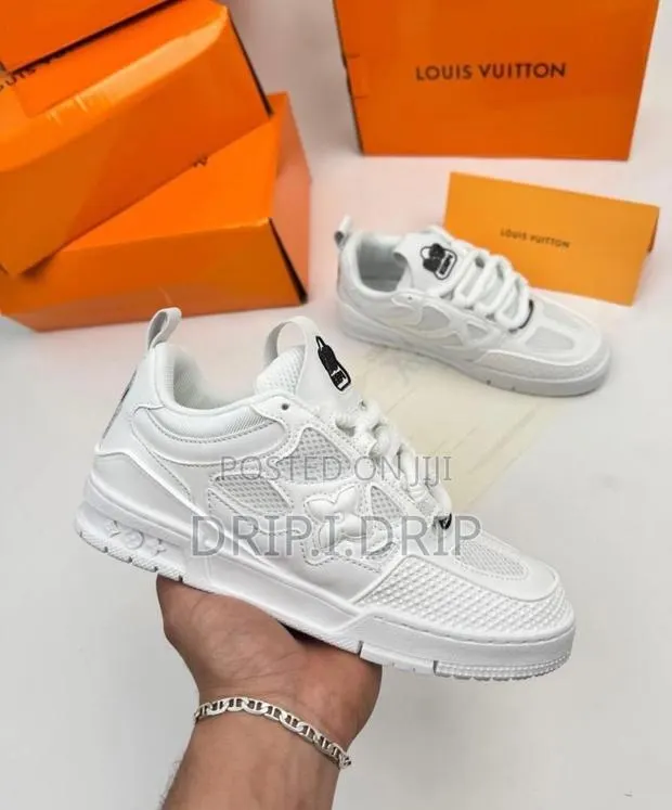Louis Vuitton Trainers . Comes in Box . Highly Authentic and Classic · Photo 1