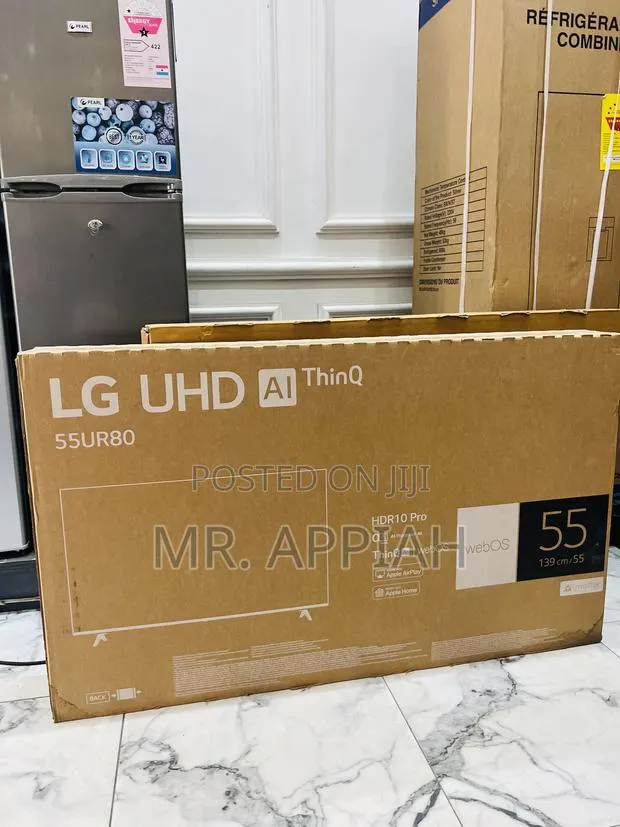 Buy Sleek LG Uhd Smart Screen Television(55”) Black · Photo 1