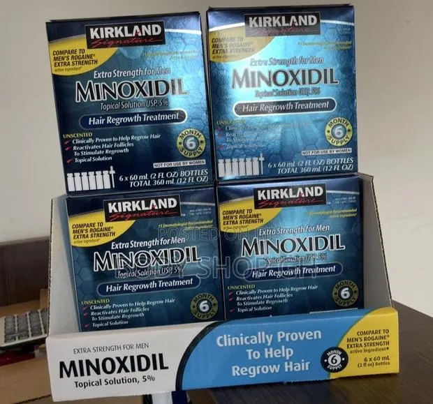 Kirkland Minoxidil Full Set /6 PCS / Original Usa Version Kirkland · Photo 1