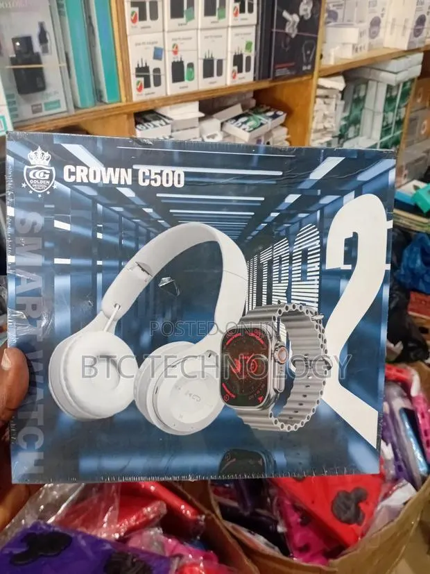 Crown C500 Watch and Headphones · Photo 1