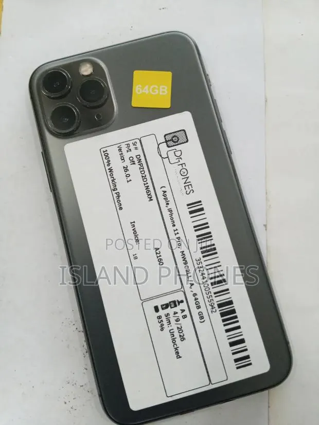Apple iPhone 11 Pro 64 GB Black · Photo 1