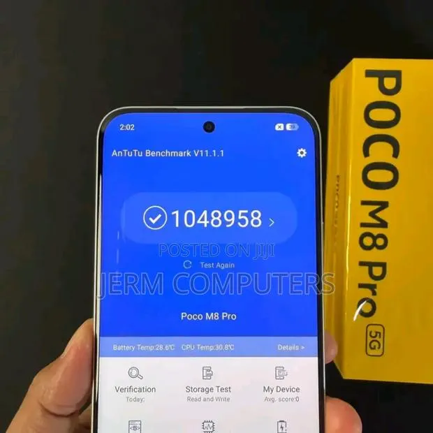 New Xiaomi Poco M8 Pro 512 GB Black · Photo 1