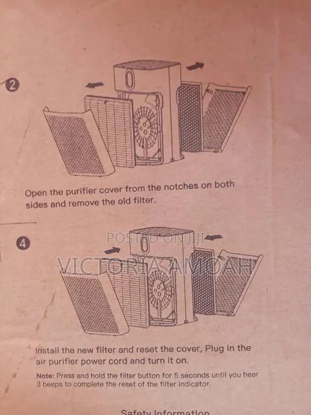 Replace the Filter · Photo 1