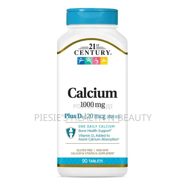 21st Century Calcium +D3 - 1000 Mg - 90 Tablets · Photo 1