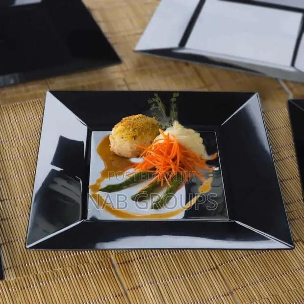 6pcs Square Dinnerplates · Photo 1