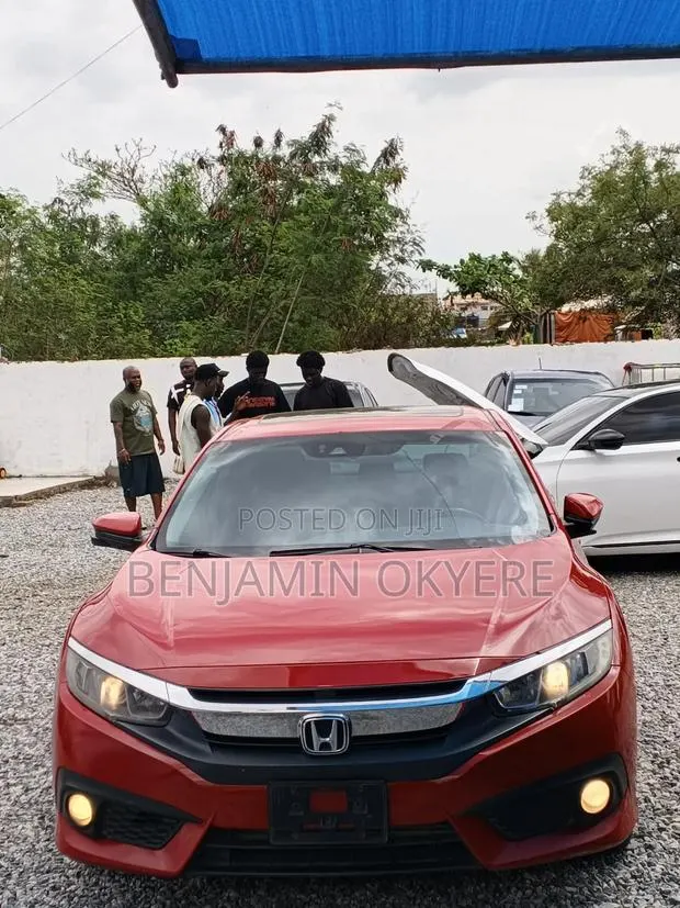 Honda Civic 2018 Red · Photo 1