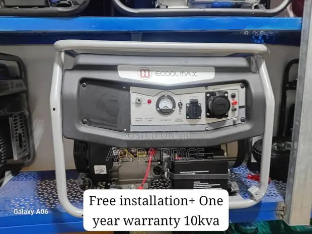 Powergrid Solution Silent 10kva Ecoolmax Petrol Gen Silent · Photo 1