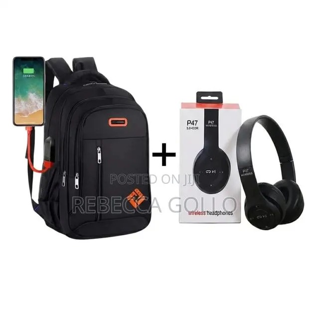 Bag and Headset · Photo 1
