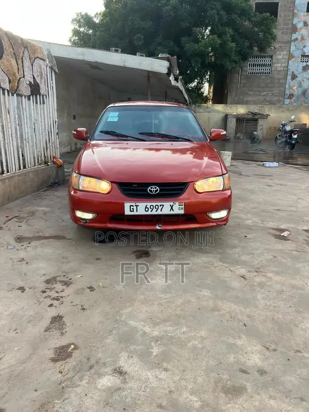 Toyota Corolla 2002 Red