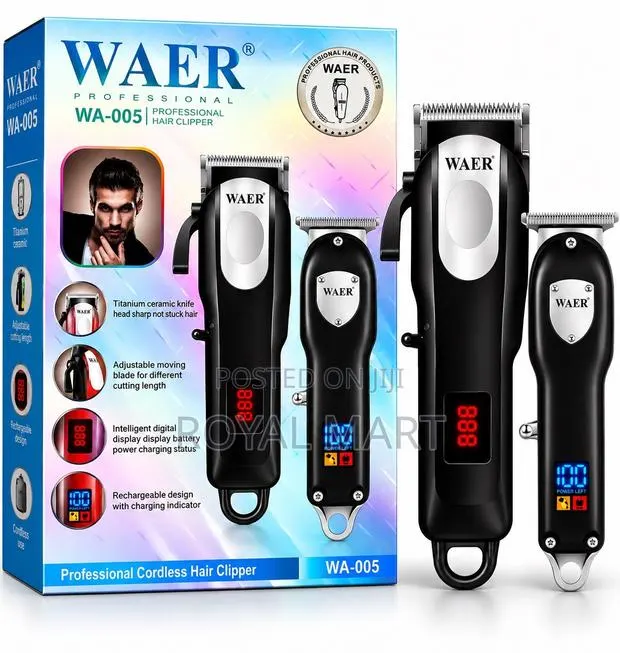 WAER WA-005 Professional Cordless Clipper Set · Photo 1