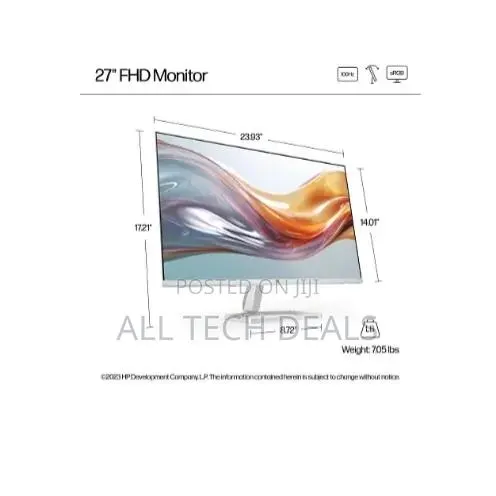 Hp Series 5 27 Inch FHD Monitor · Photo 2