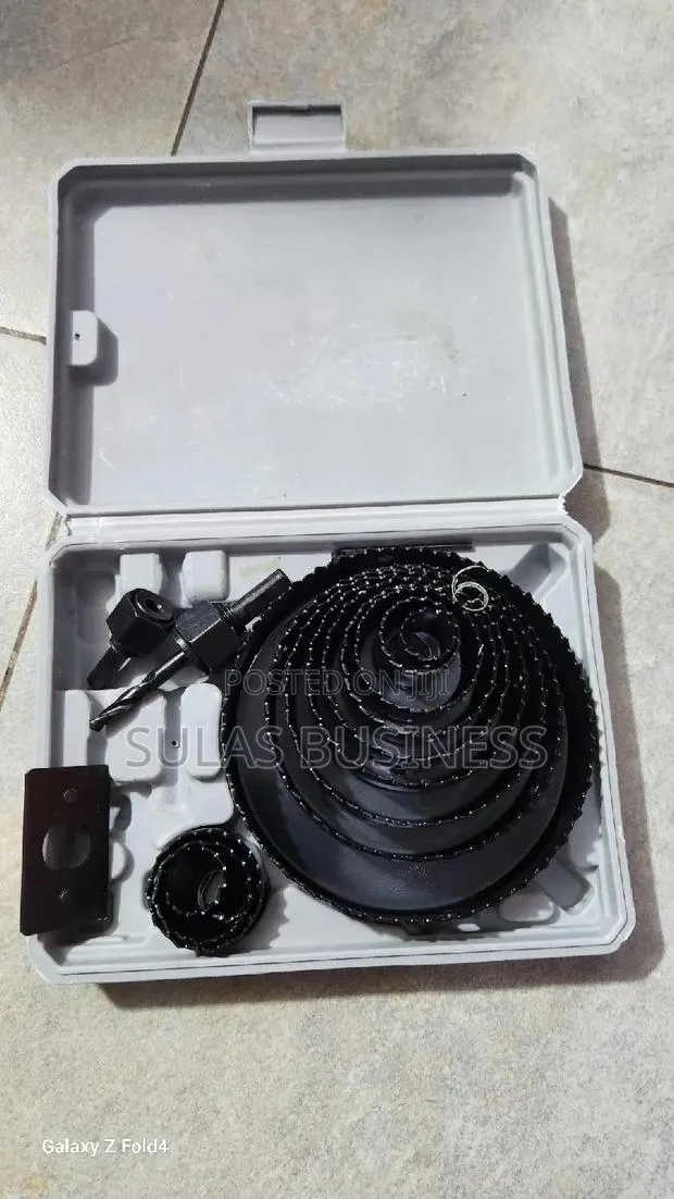 16 PCS Holesaw Cutter, for Metal, Wood Pop and Metal · Photo 1