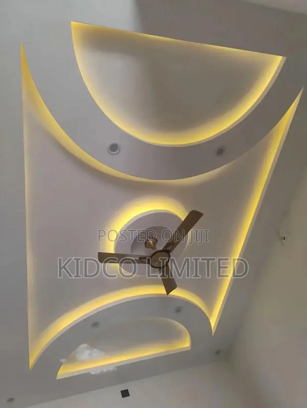 Plasterboard Ceiling Installation and Interior Finishes · Photo 1