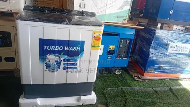 Efficient Flamino 11kg Laundry Machine – 118l Drum 11kg · Photo 1