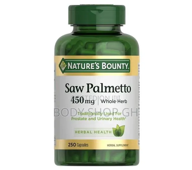 250 Caps Saw Palmetto Supplement for Prostate, Hair and Urinary Health · Photo 1
