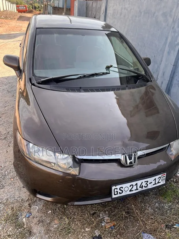 Honda Civic 1.8 DX 2008 Brown · Photo 1