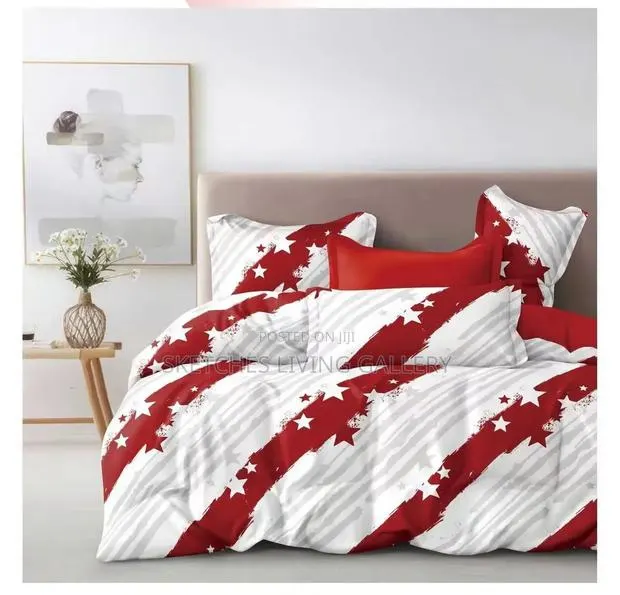 3 Pieces Sheet Set : 1 Bedsheet + 3 Pillow Cases Set · Photo 1