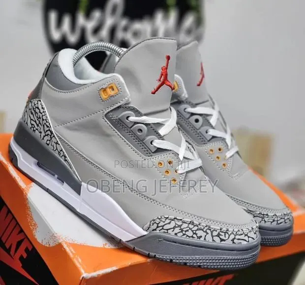 Original Nike Air Retro Jordan 3 Cool Grey · Photo 1