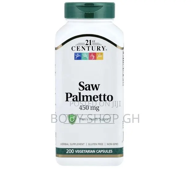21st Century Saw Palmetto, 200 Vegetarian Capsules · Photo 1